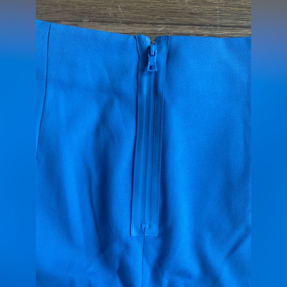 NWT-Alice and Olivia wild leg long pant in blue size 10 - Picture 2 of 8